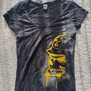 Metal Mulisha Vintage Y2K/2010's v-neck shirt